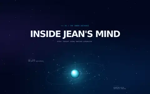 Final frame of the test run on quantumjean.com