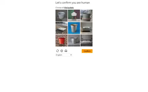 Final frame of the test run on www.binance.com