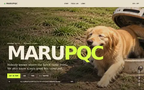 Final frame of the test run on marupqc.fun